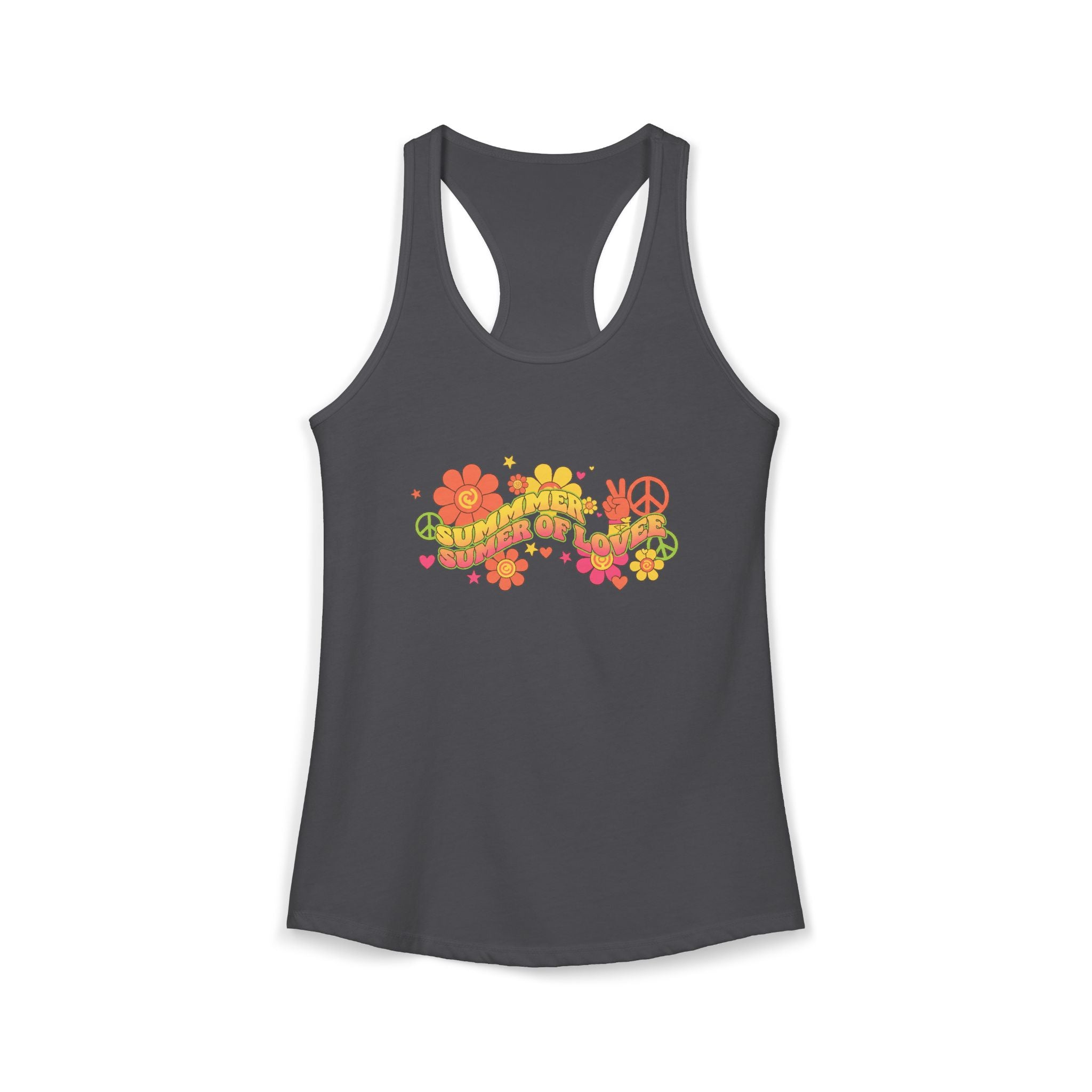Women's  Racerback- Tank Top  Summer Love