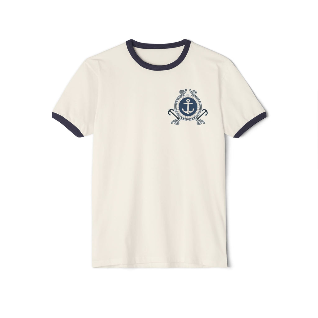 Nautical Anchor Ringer Tee