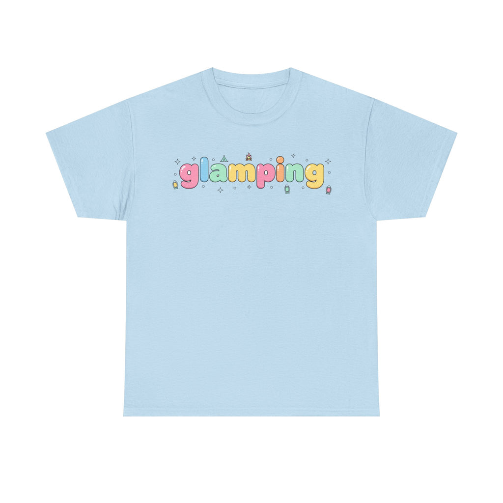 Glamping Pastel Tee — Cute Outdoor Camping