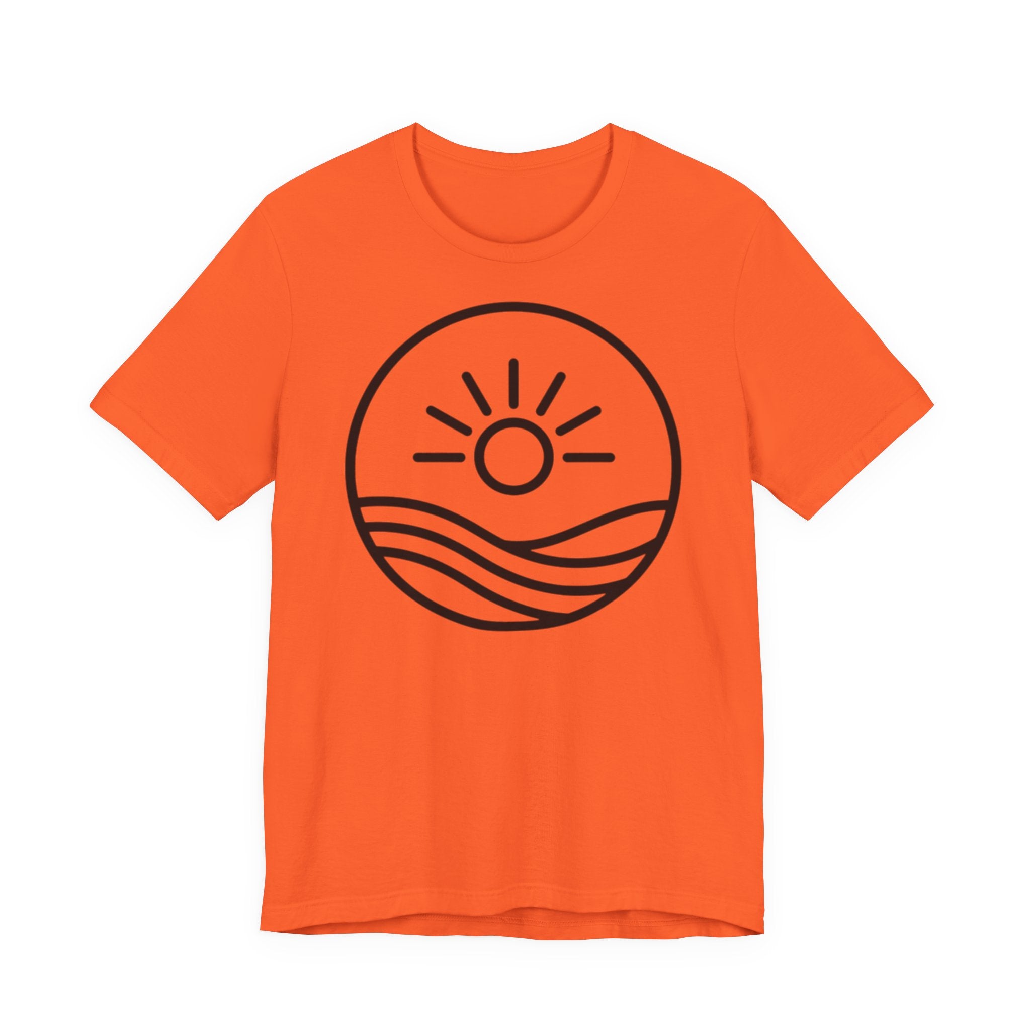 Sunrise Waves T-Shirt – Minimal Beach