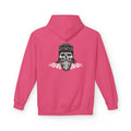 Aviator Skull Hoodie — Vintage Pilot Skull with Goggles & Beard Back