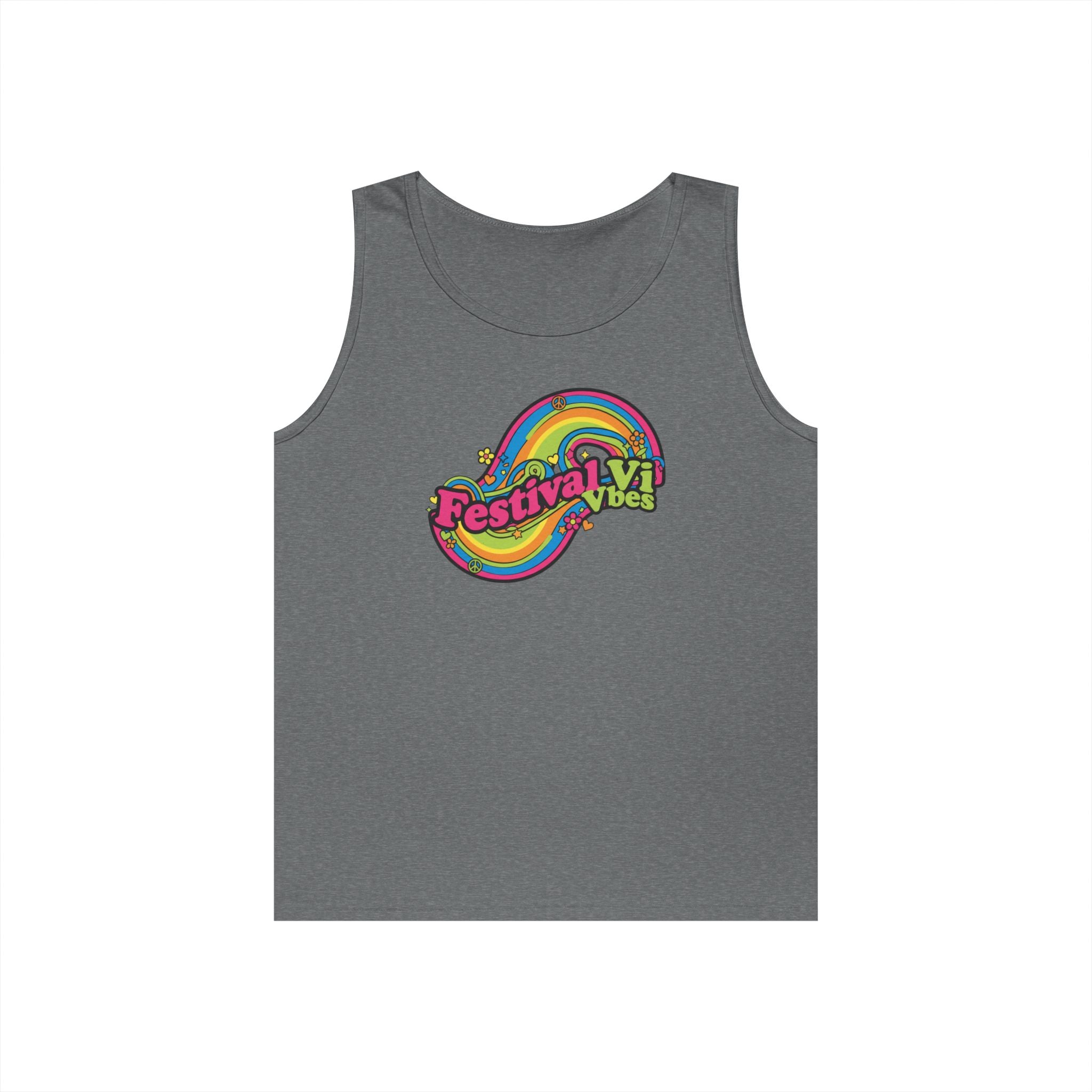 Festival Vibes Tank Top — Retro