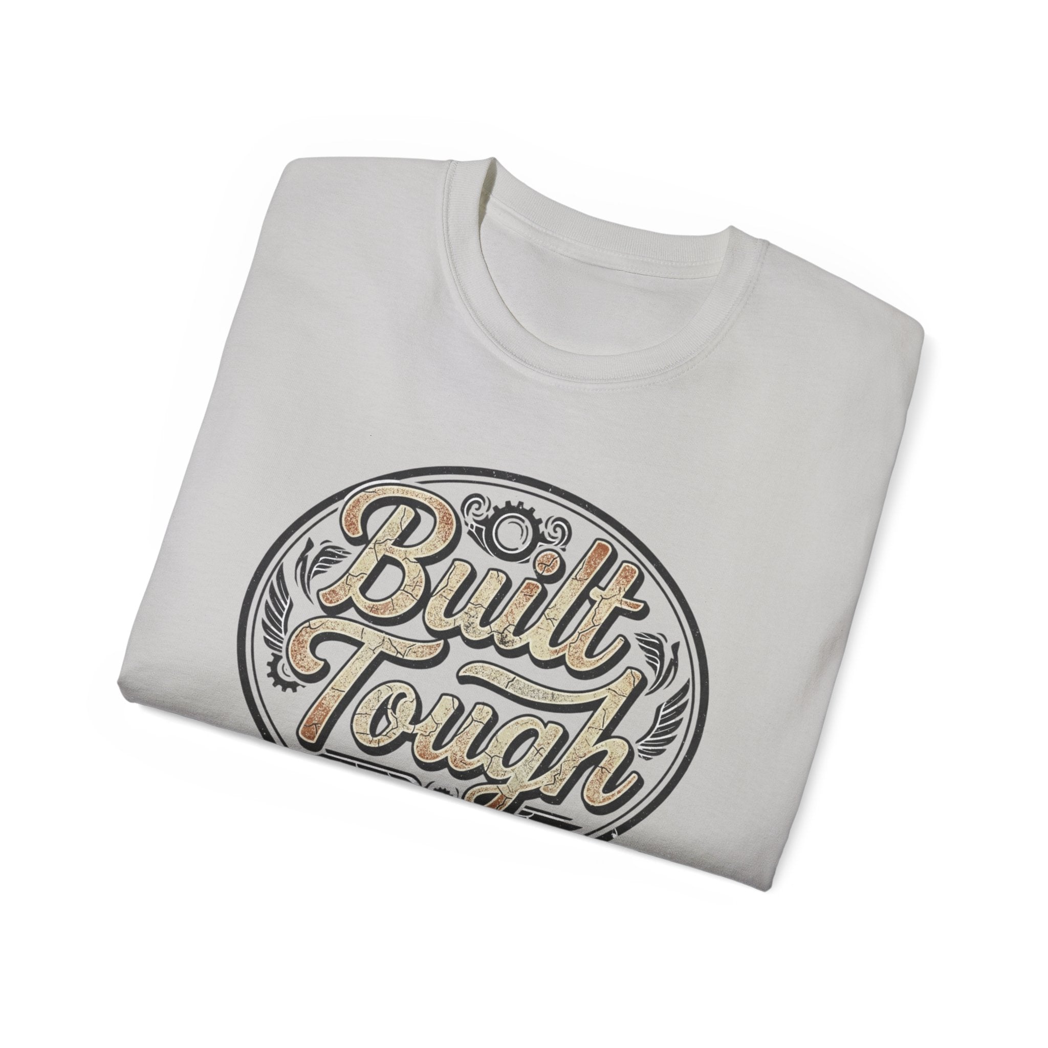 Built Tough  T-Shirt — Vintage Mechanic & Workshop Tee