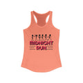 Retro Stick-Figure Runners Women's Racerback Tank