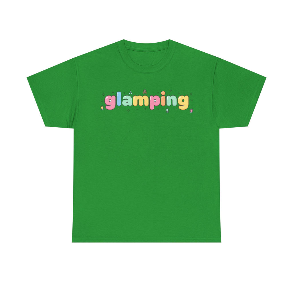 Glamping Pastel Tee — Cute Outdoor Camping