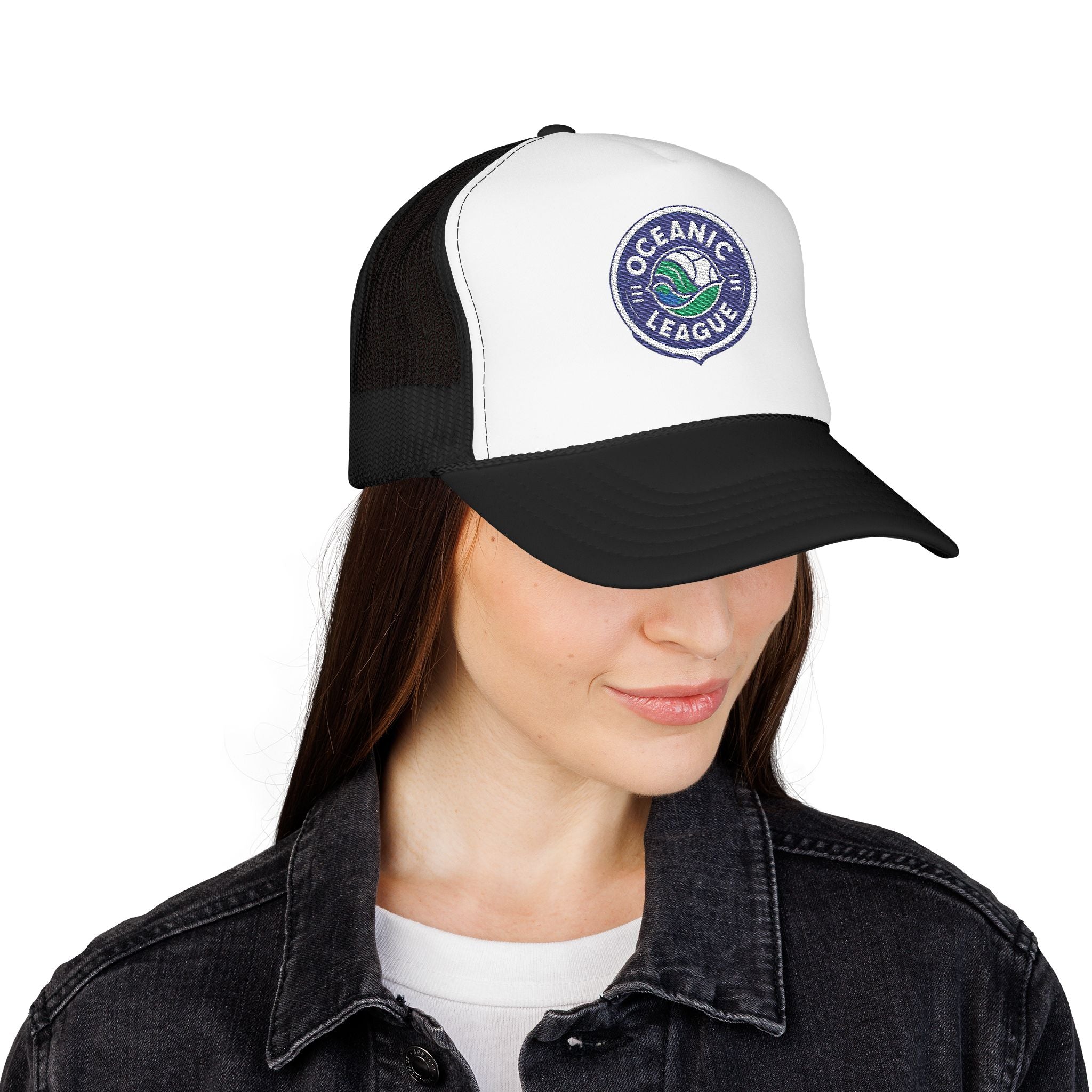 Oceanic League  Hat – Vintage Patch Foam Cap