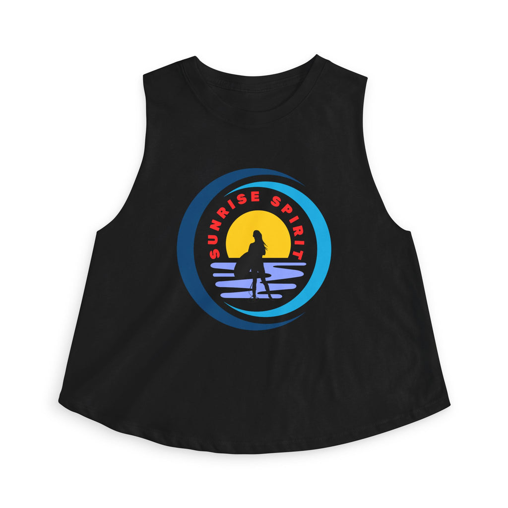 Sunrise Spirit Women's Crop Top — Surf  Beach Tank