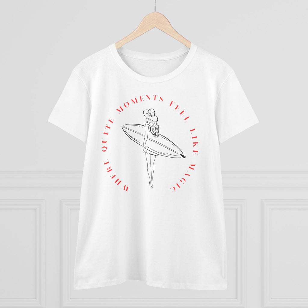 Surf Girl  — Minimalist Women's Surf T-Shirt