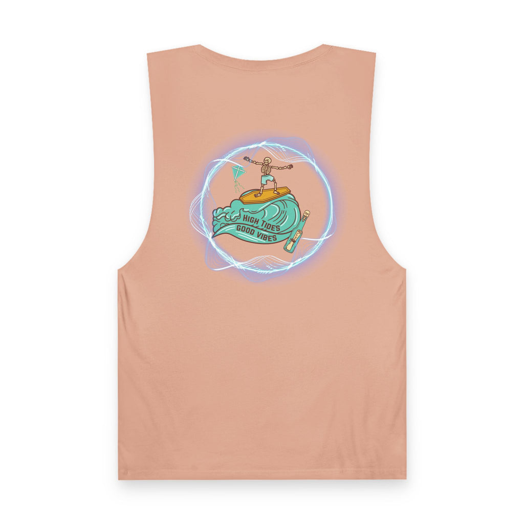 Surf Vibes Tank Top — "Good Vibes Only" Beach Graphic Tank