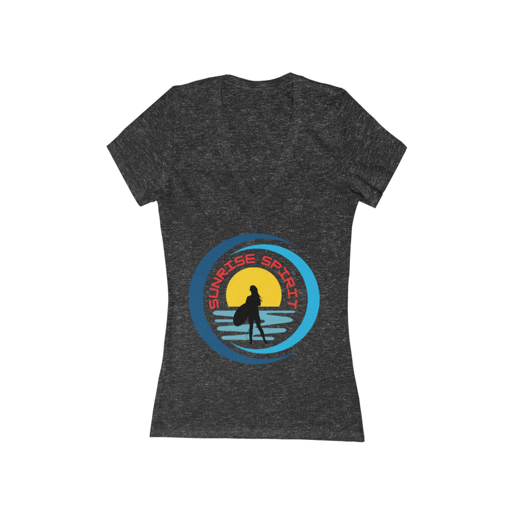 Sunrise Spirit V-Neck Tee — Retro Surf