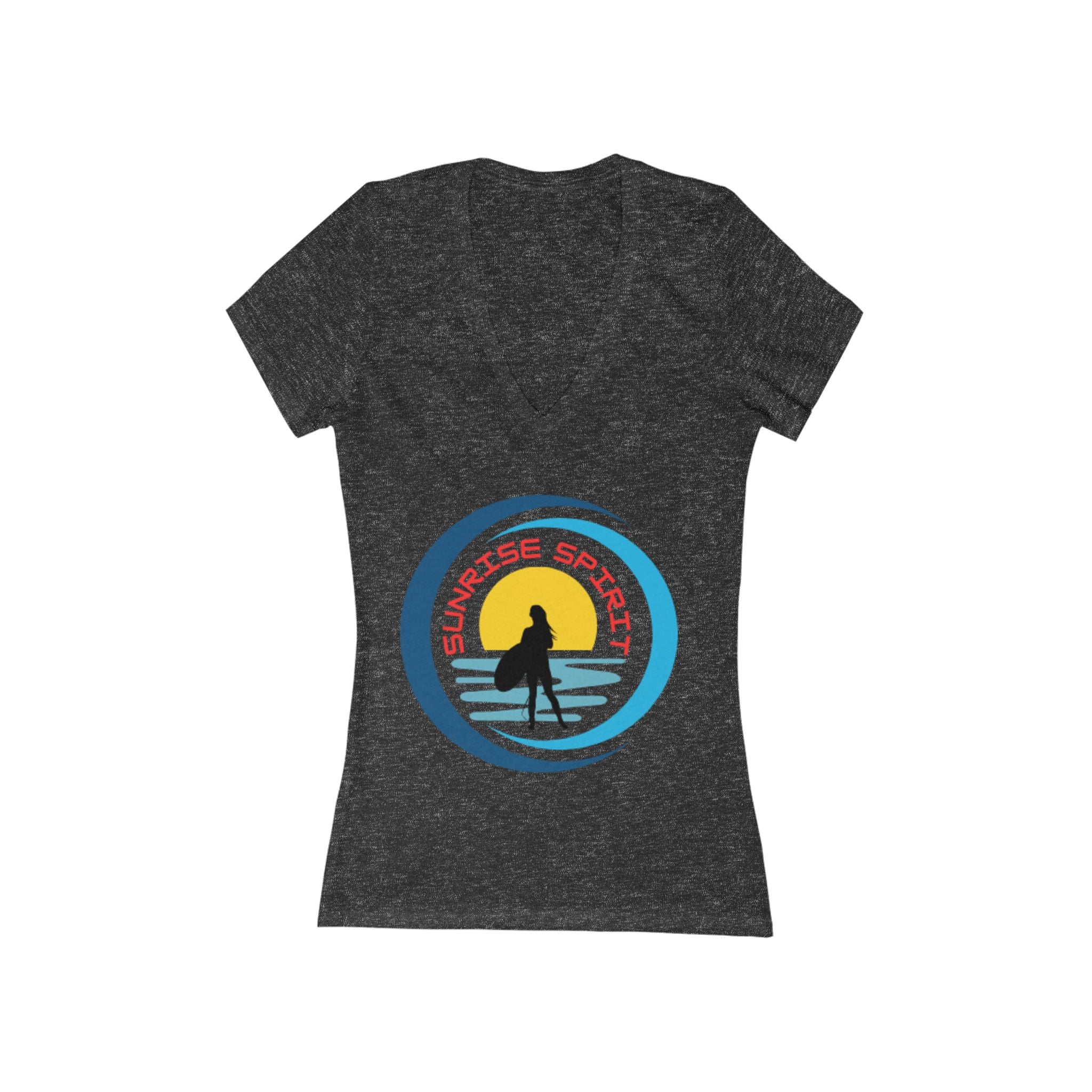 Sunrise Spirit V-Neck Tee — Retro Surf
