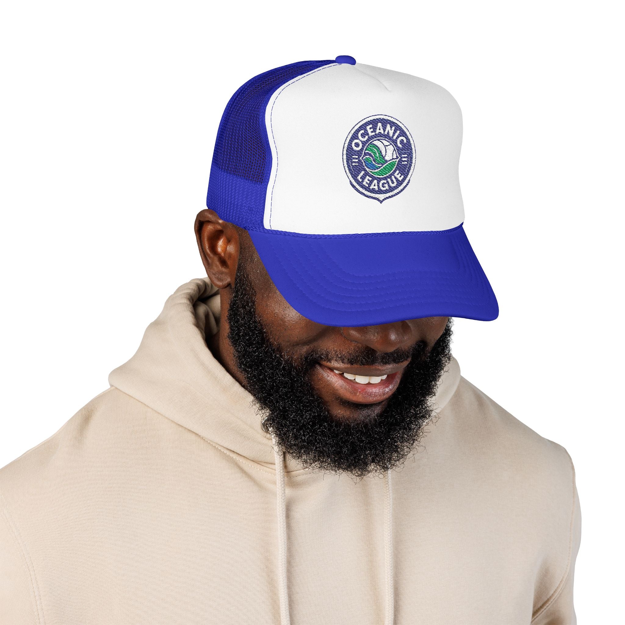 Oceanic League  Hat – Vintage Patch Foam Cap