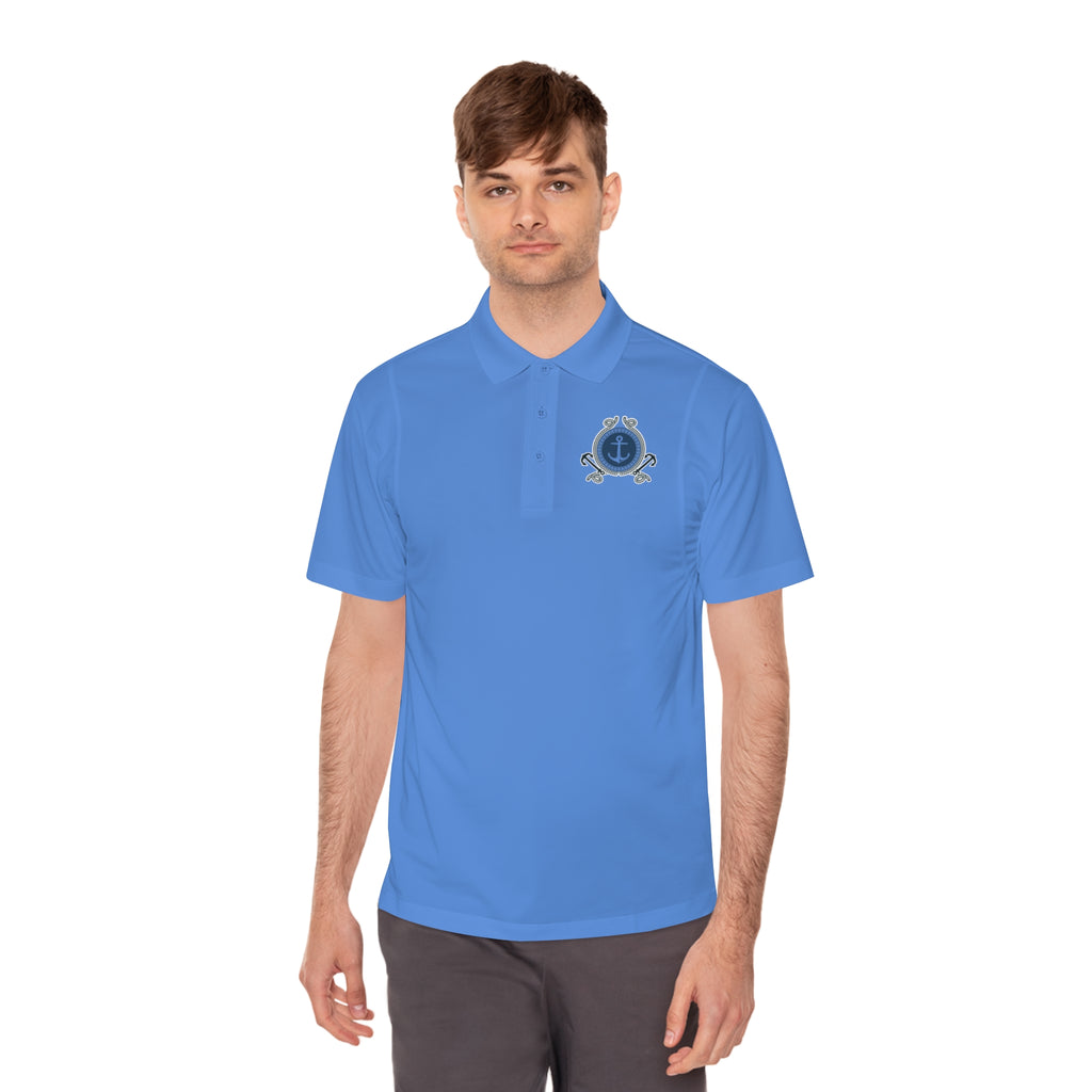 Nautical Anchor Crest Polo Shirt