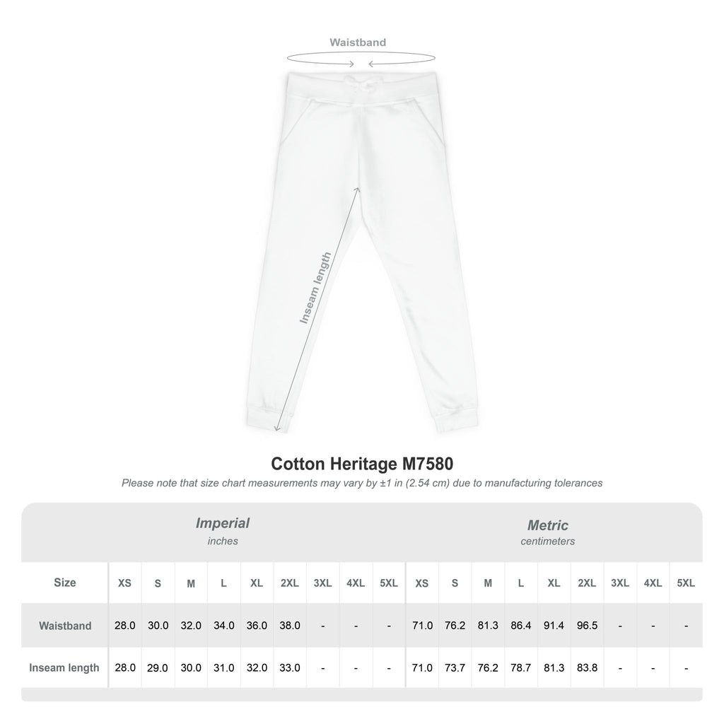 Embroidered Sunshine Logo Sweatpants — Cozy White Fleece Joggers