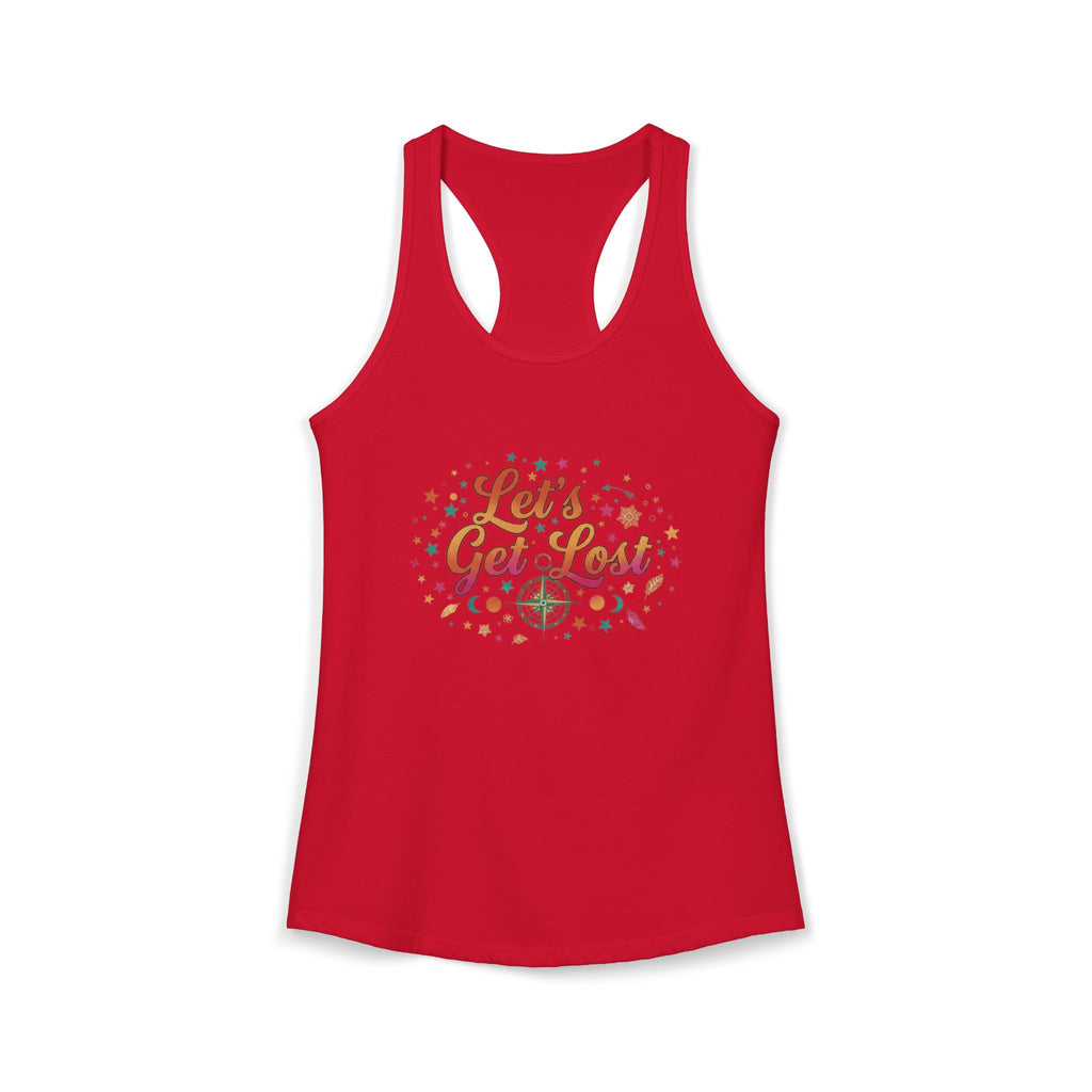 Racerback- Tank Let's Get Lost
