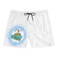Surf Vibes Swim Shorts — Good Vibes Wave Patch