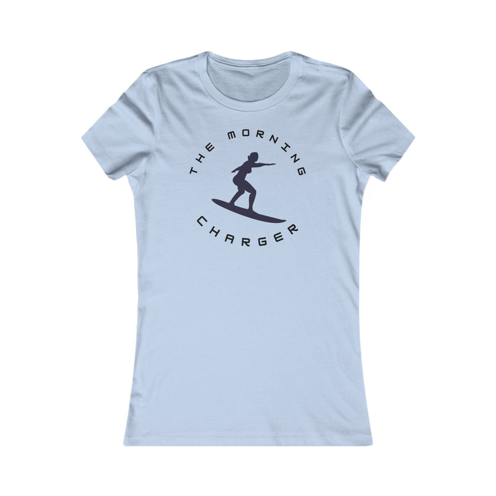 Women's Surf Tee — "The Morning Charger"