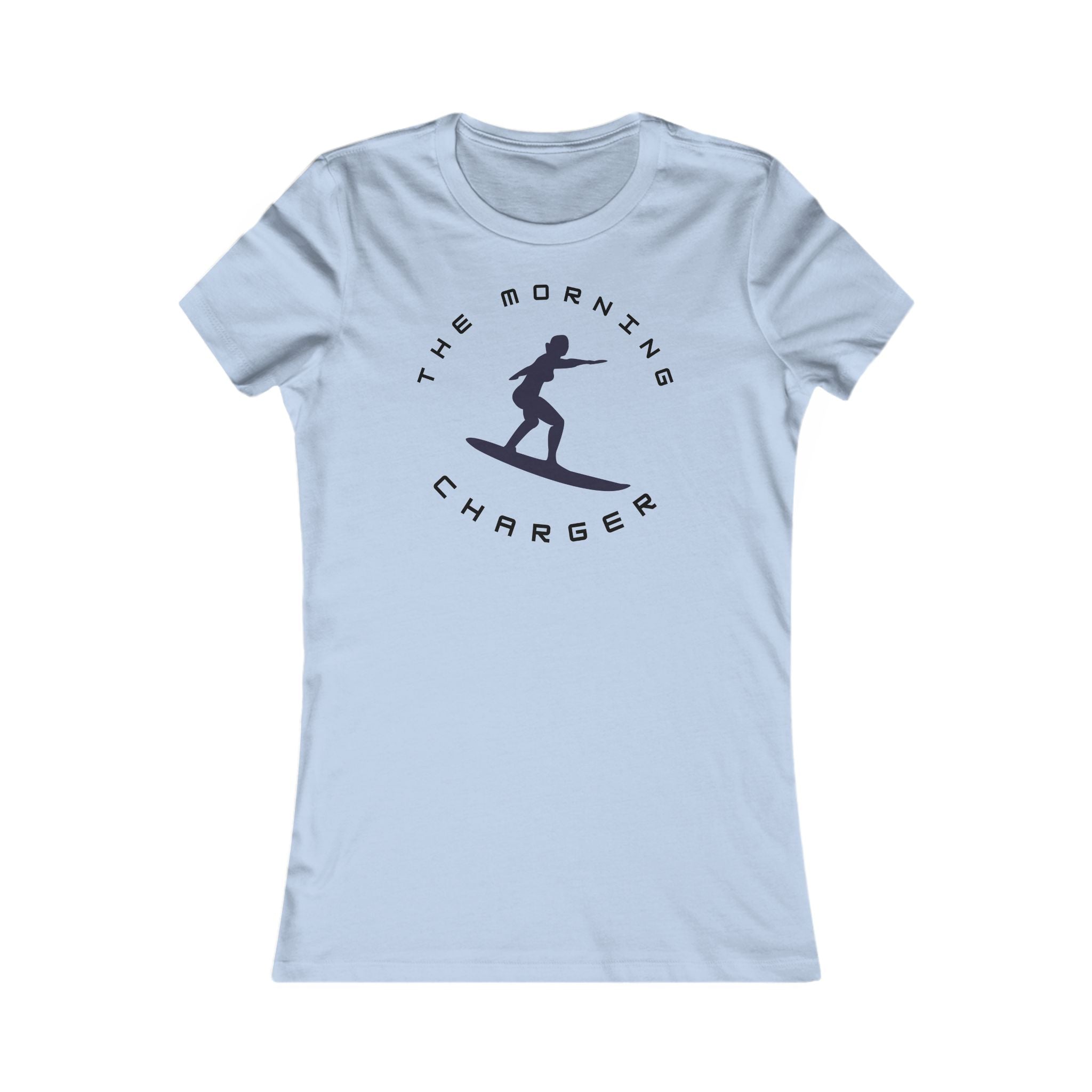 Women's Surf Tee — "The Morning Charger"
