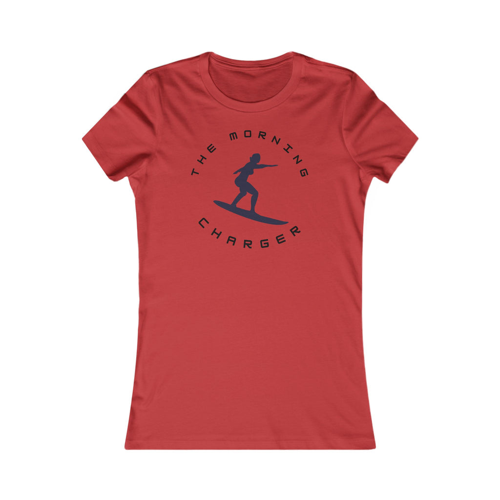 Women's Surf Tee — "The Morning Charger"