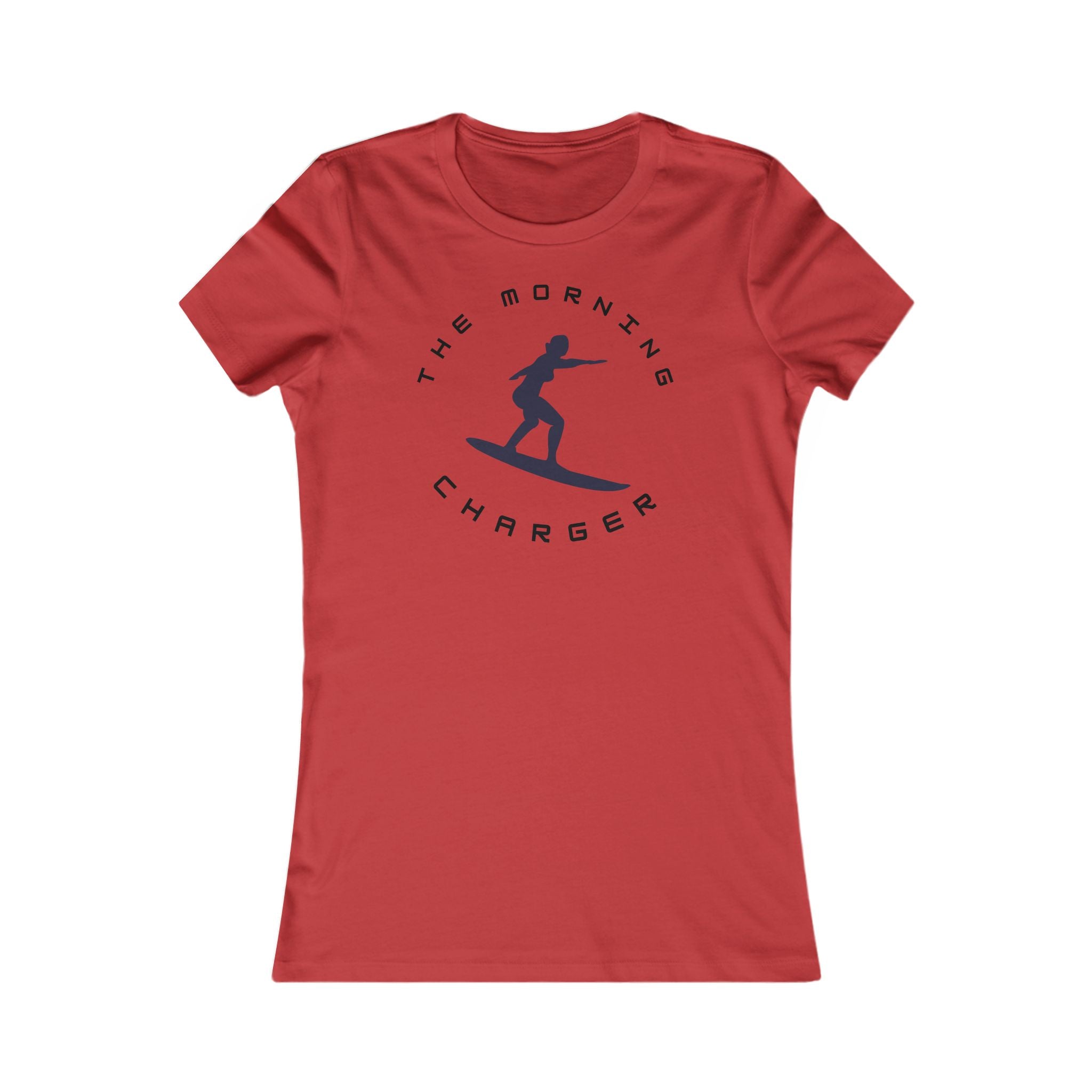 Women's Surf Tee — "The Morning Charger"