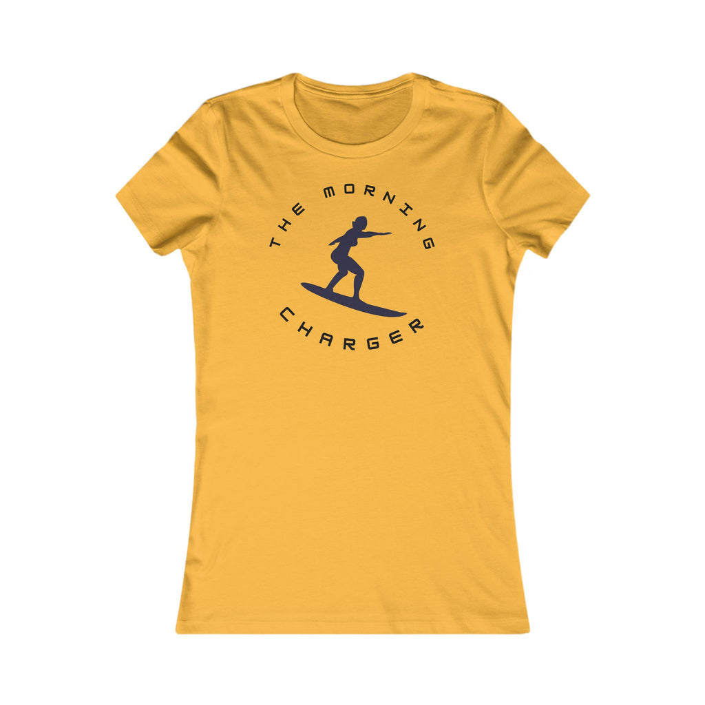 Women's Surf Tee — "The Morning Charger"