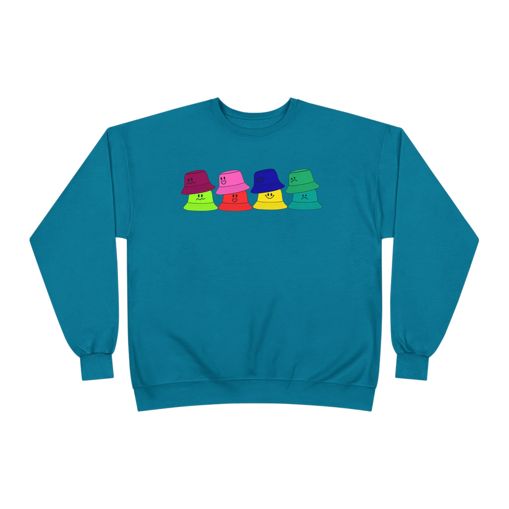 Bucket Hat Crewneck Sweatshirt