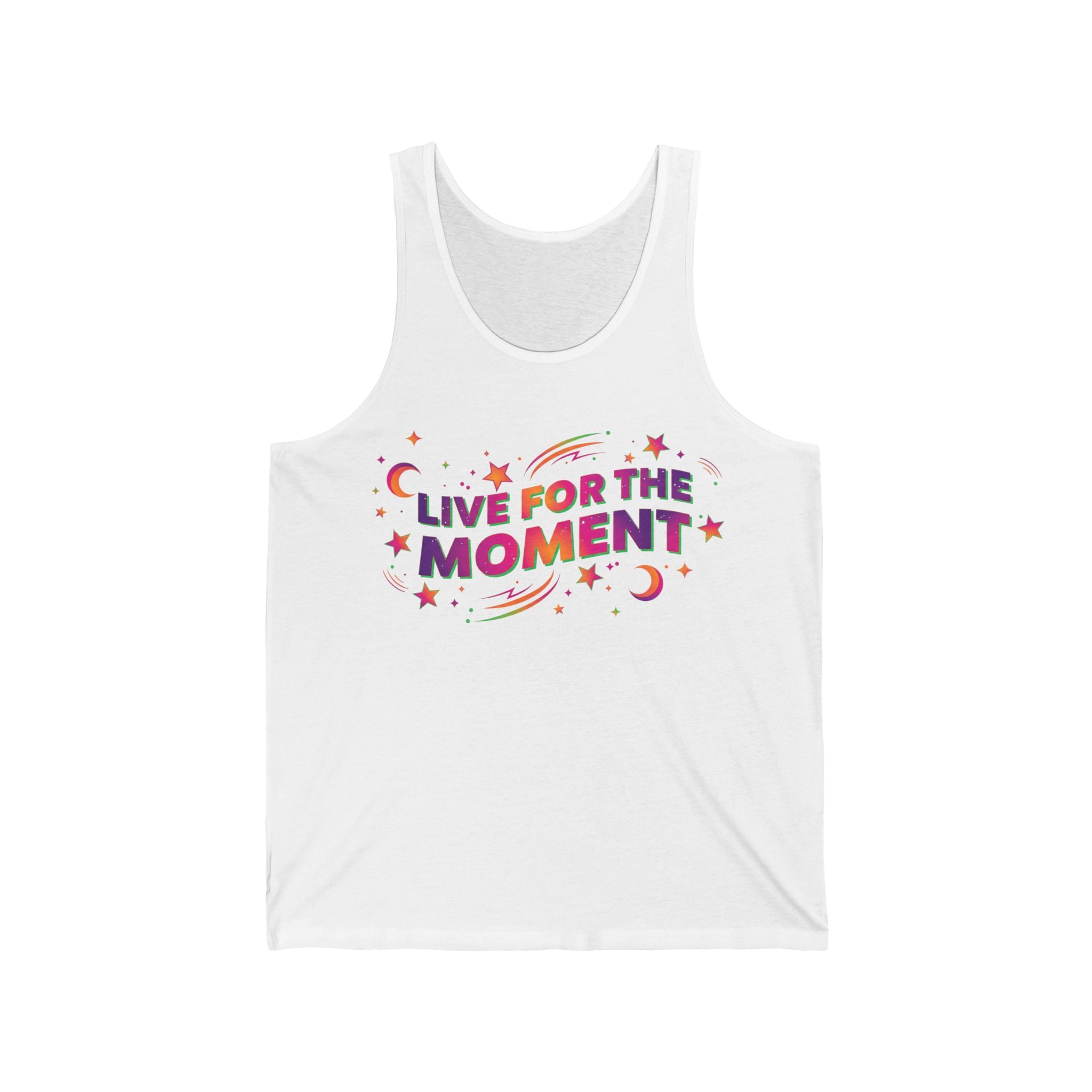 Live For The Moment Tank Top — Retro Summer