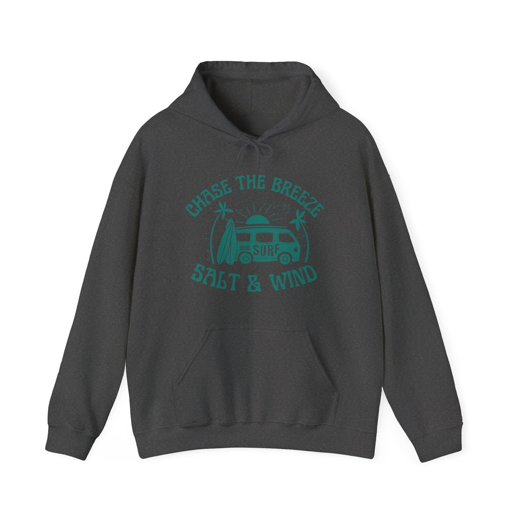 Chase the Breeze Surf Hoodie — Salt & Wind Vintage Van Surfing Sweatshirt