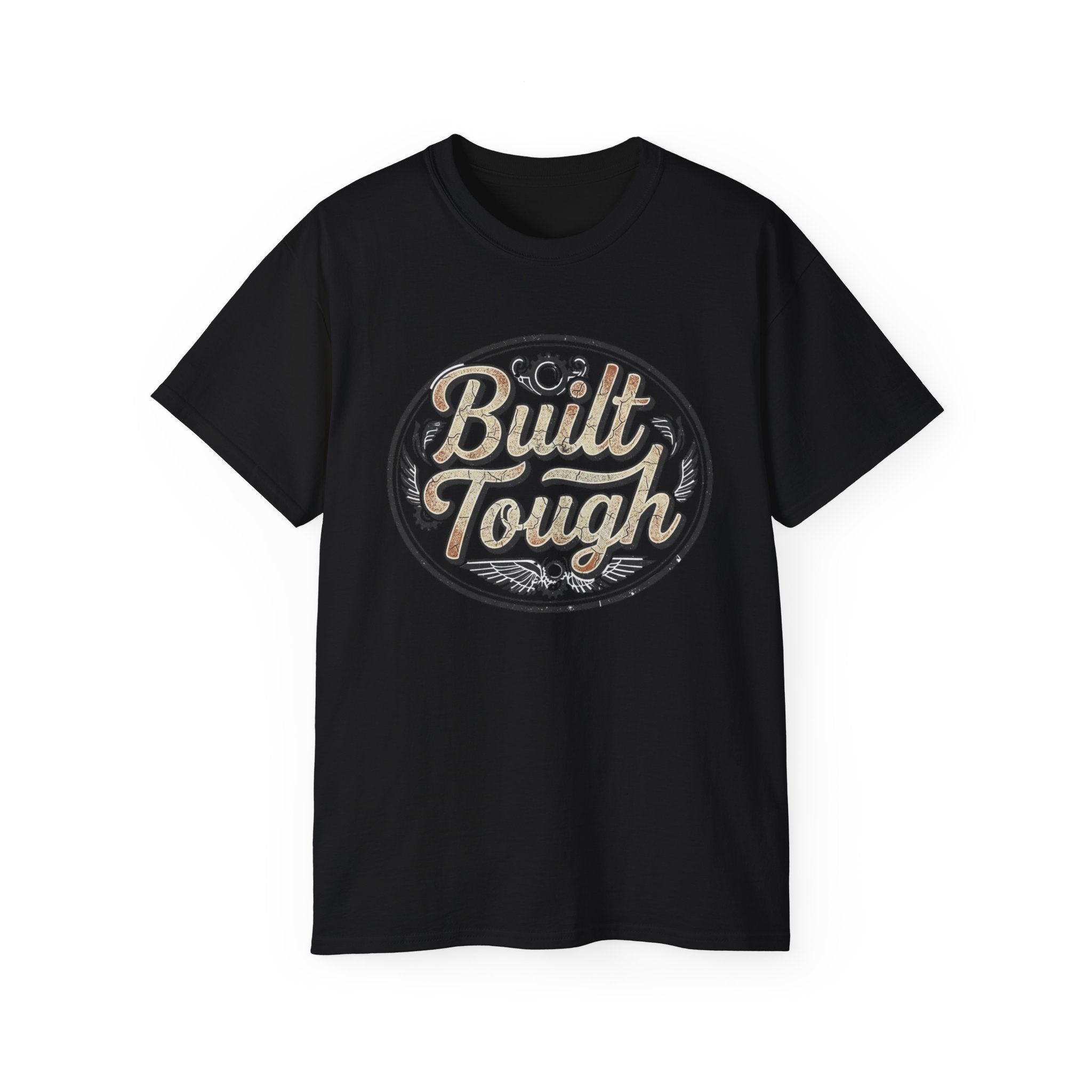 Built Tough  T-Shirt — Vintage Mechanic & Workshop Tee