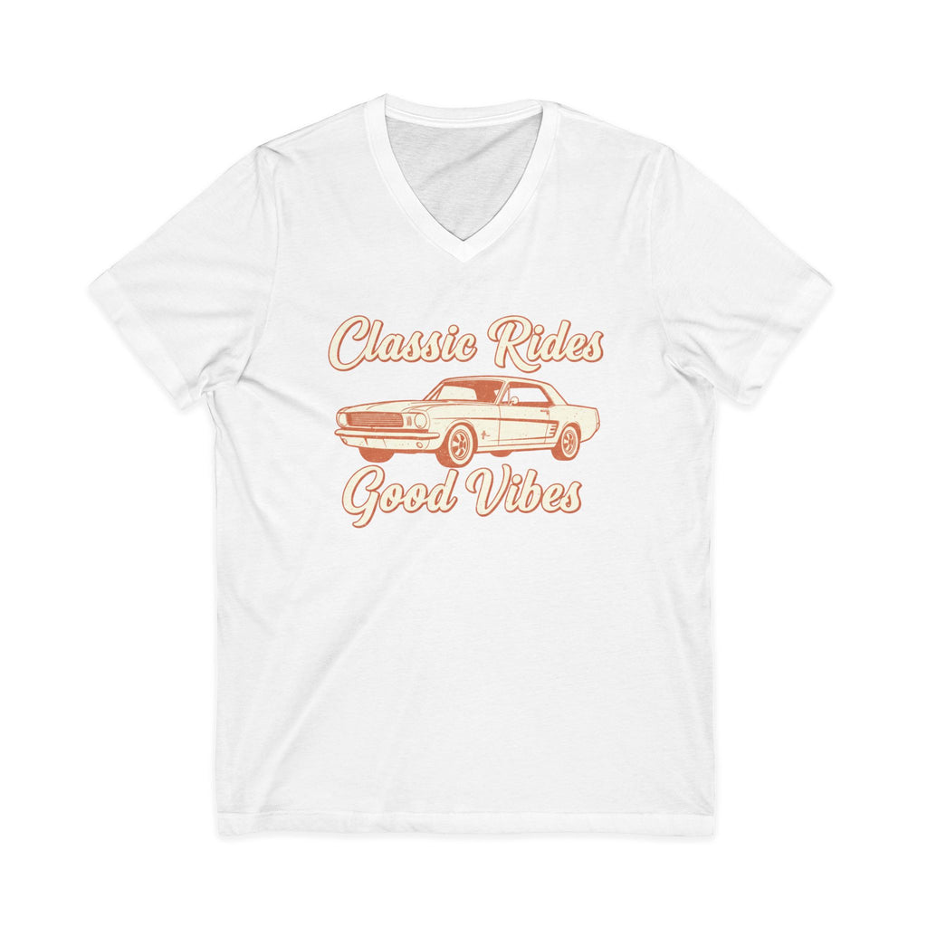 Classic Rides Good Vibes V-Neck Tee