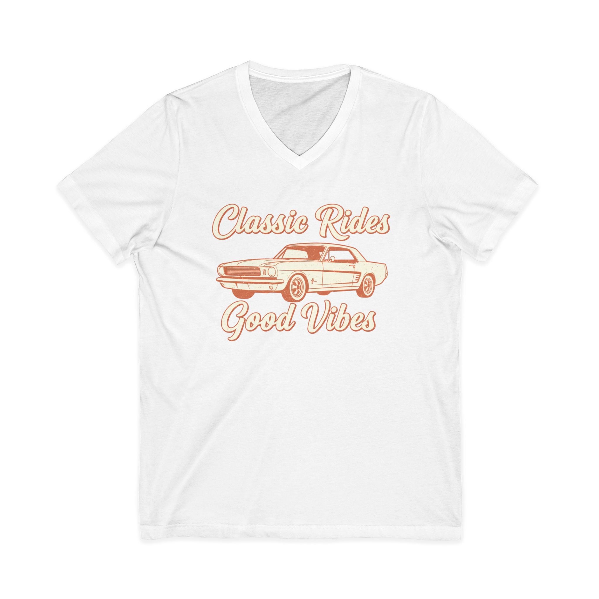 Classic Rides Good Vibes V-Neck Tee
