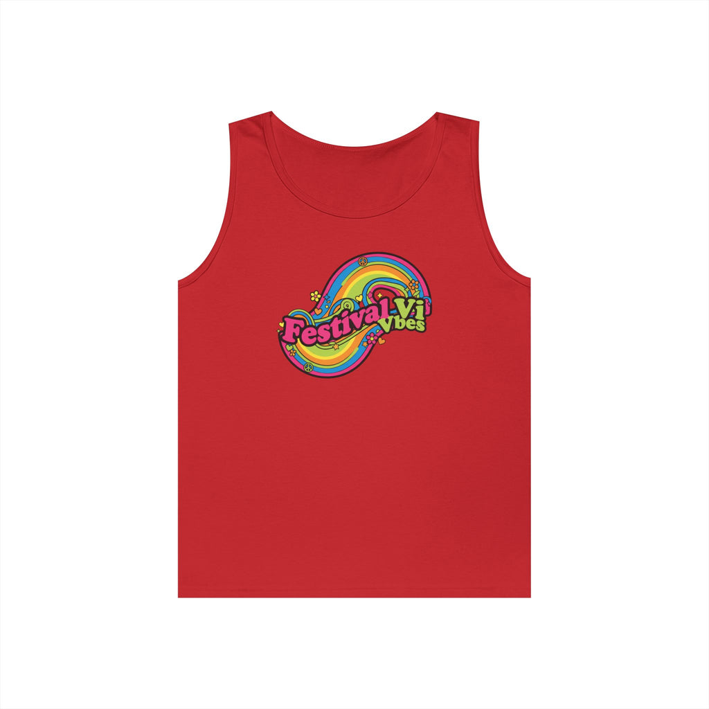 Festival Vibes Tank Top — Retro
