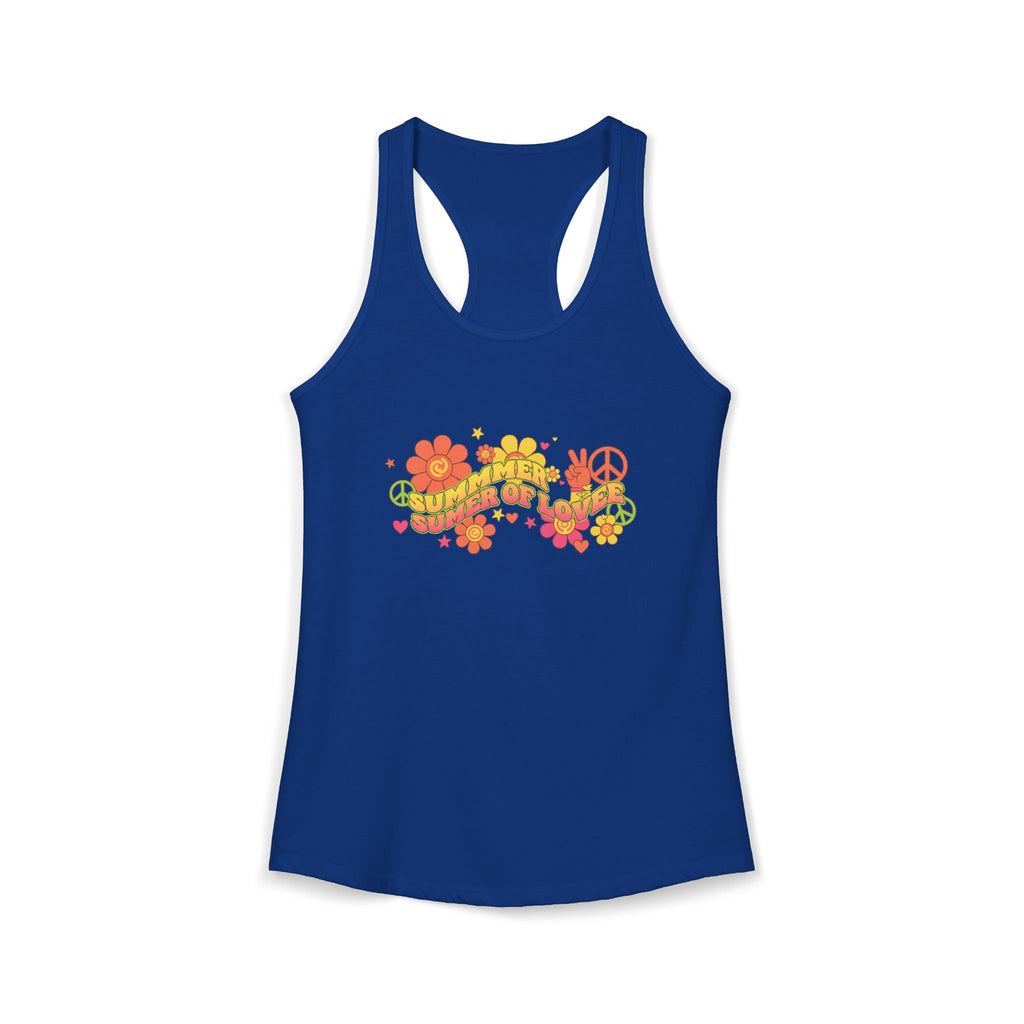 Women's  Racerback- Tank Top  Summer Love