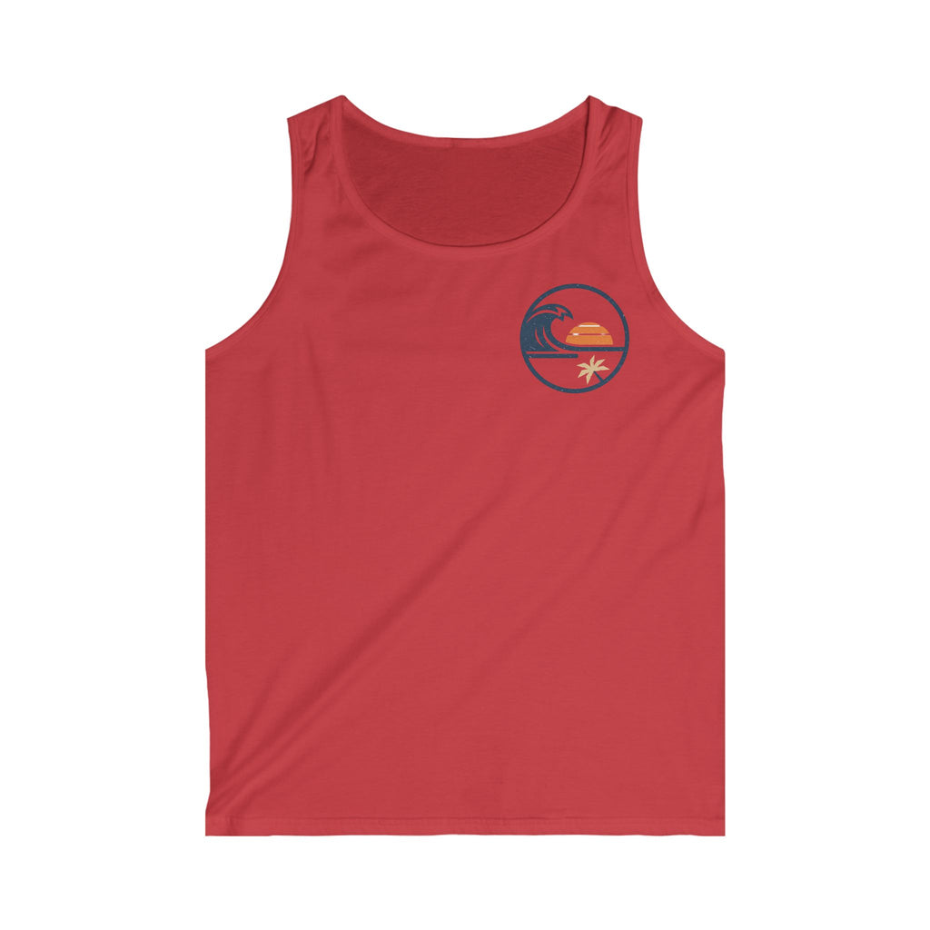 Beach Sunset Wave Tank Top