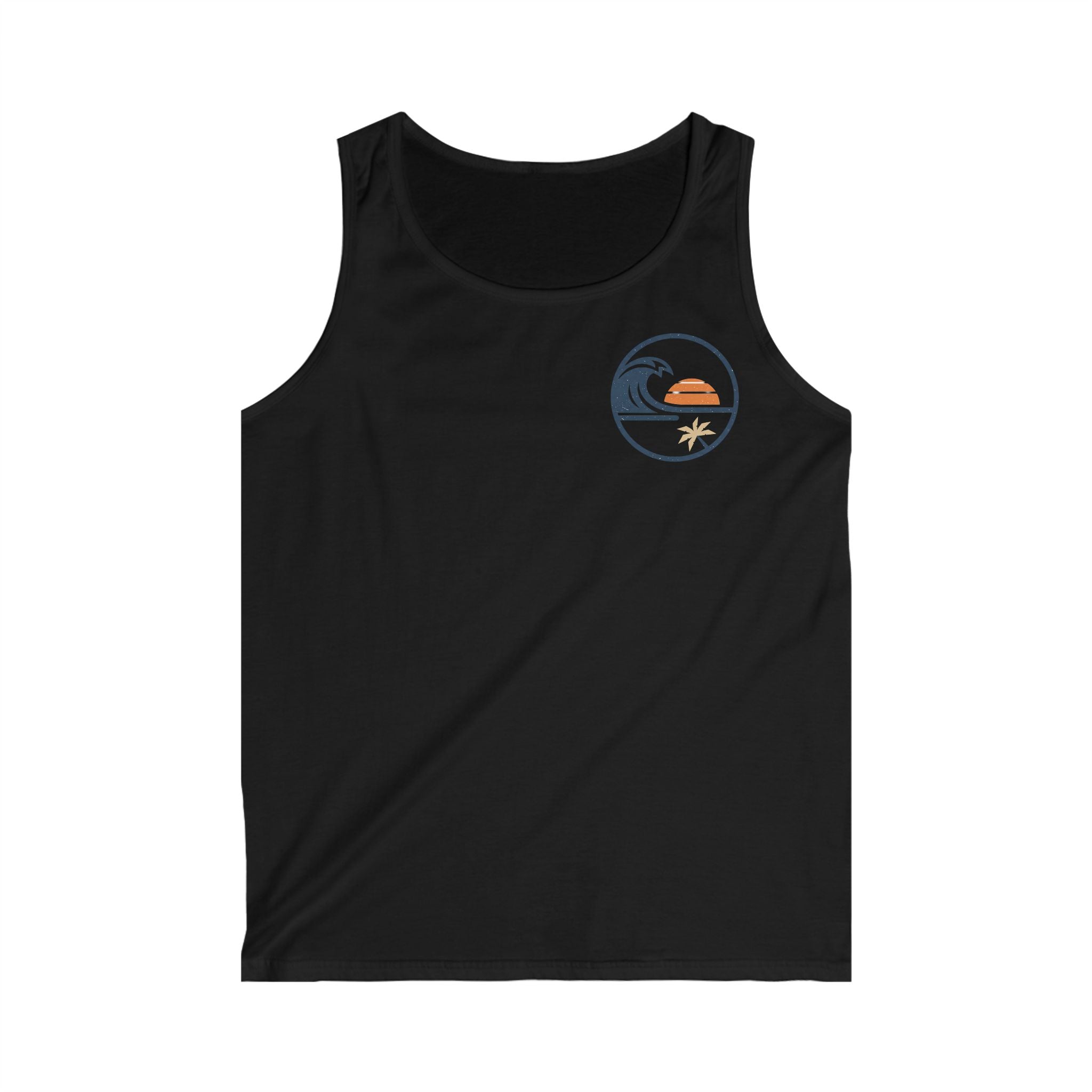 Beach Sunset Wave Tank Top