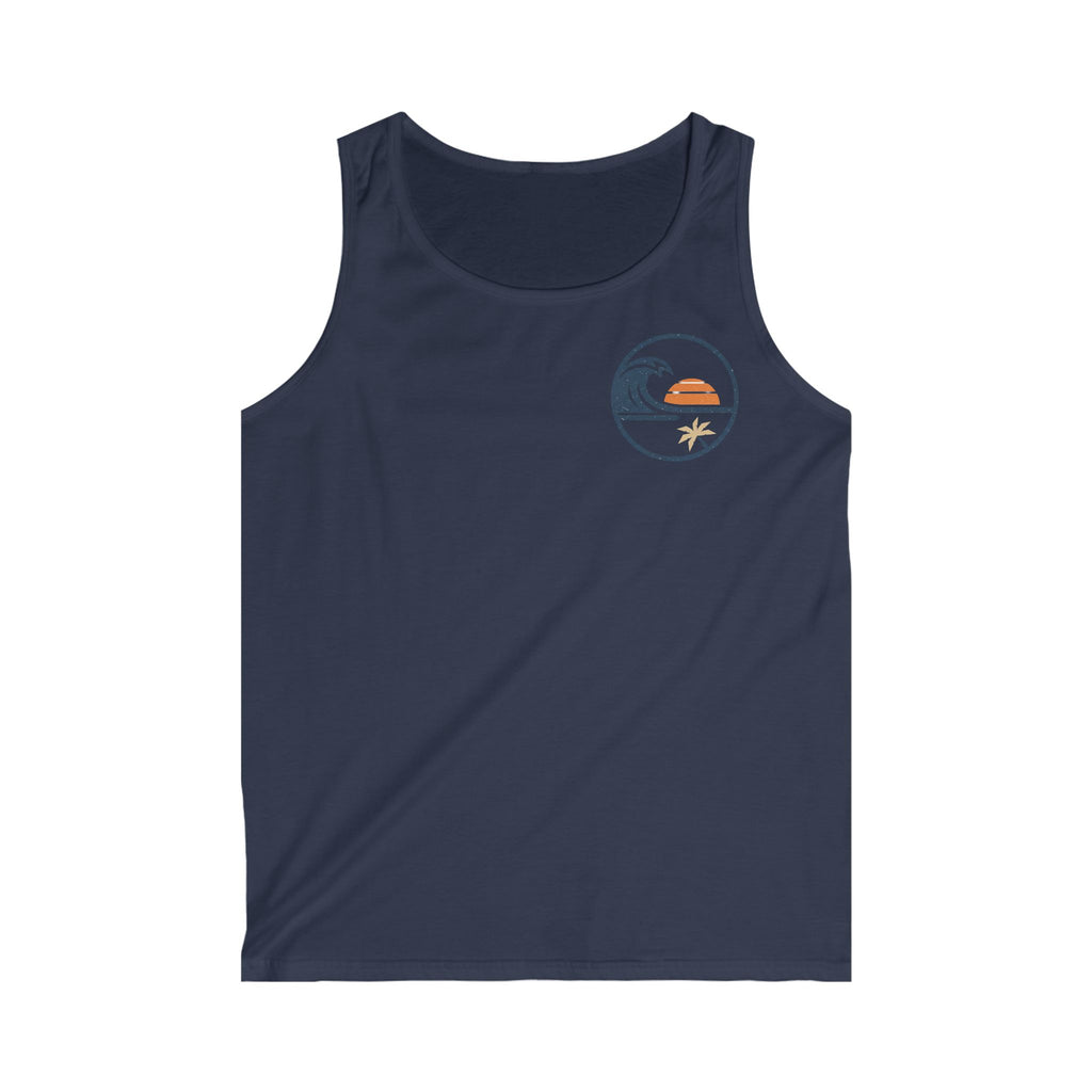 Beach Sunset Wave Tank Top