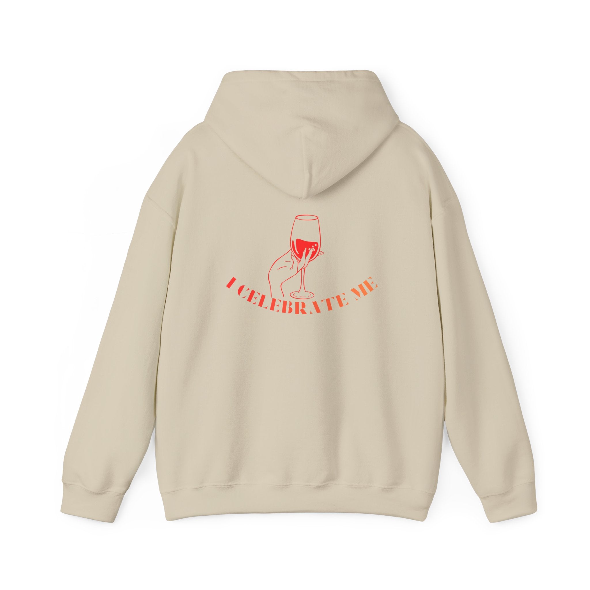 Hoodie • Celebrate Me Wine Glass Graphic Hoodie