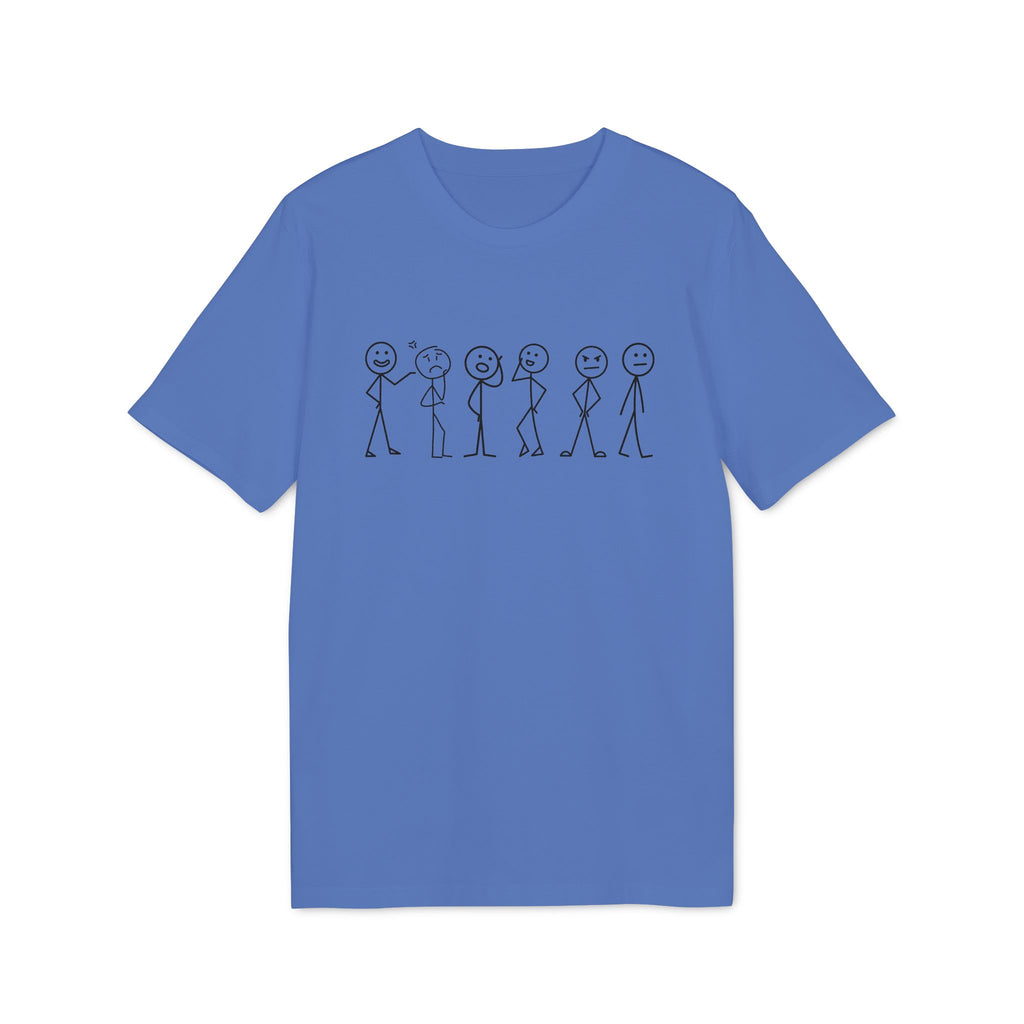 Stick Figure  Talking- T‑Shirt