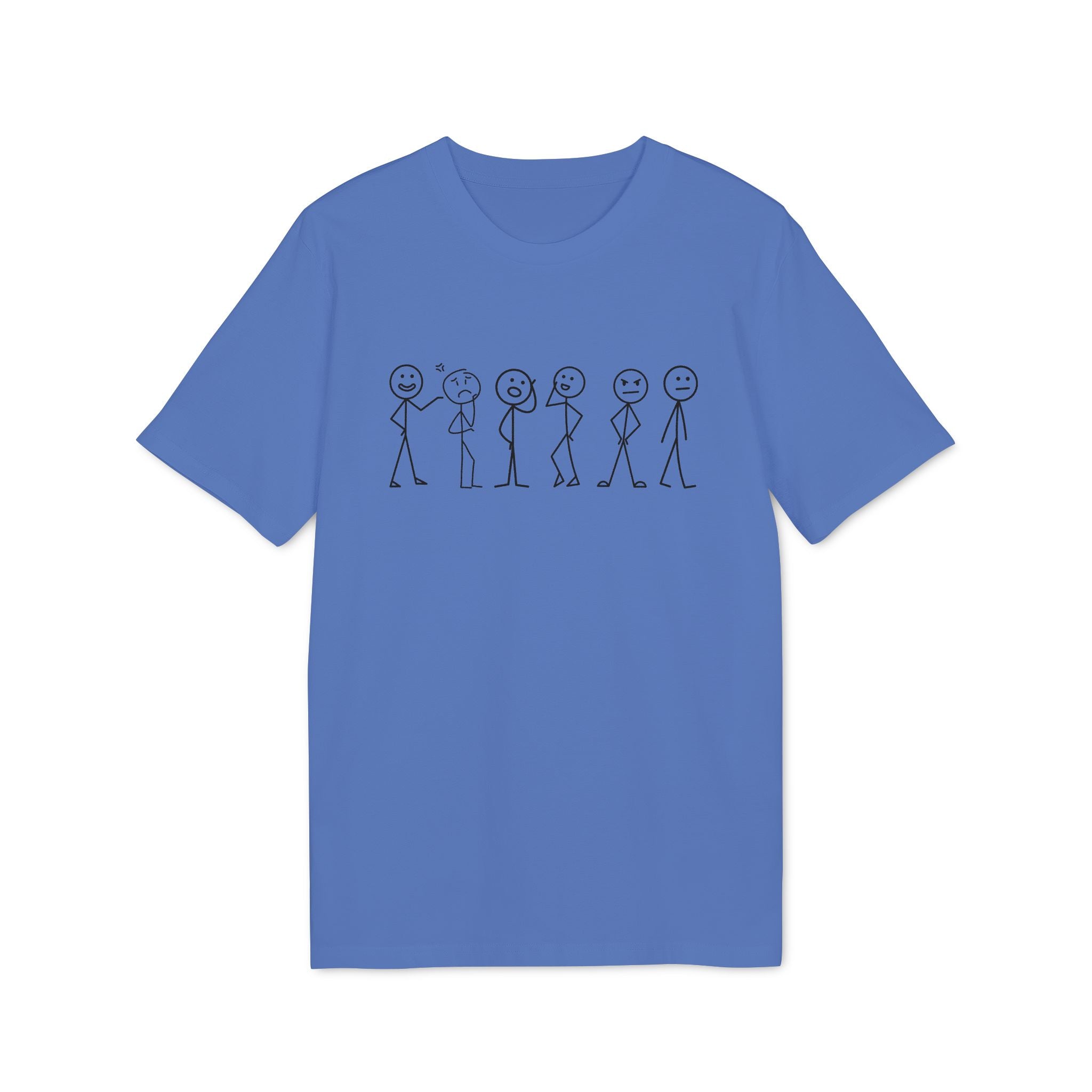 Stick Figure  Talking- T‑Shirt