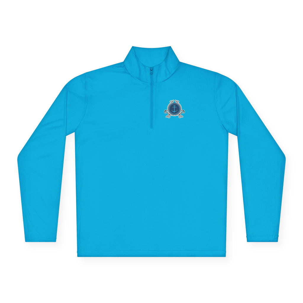 Nautical Anchor - Quarter-Zip Pullover