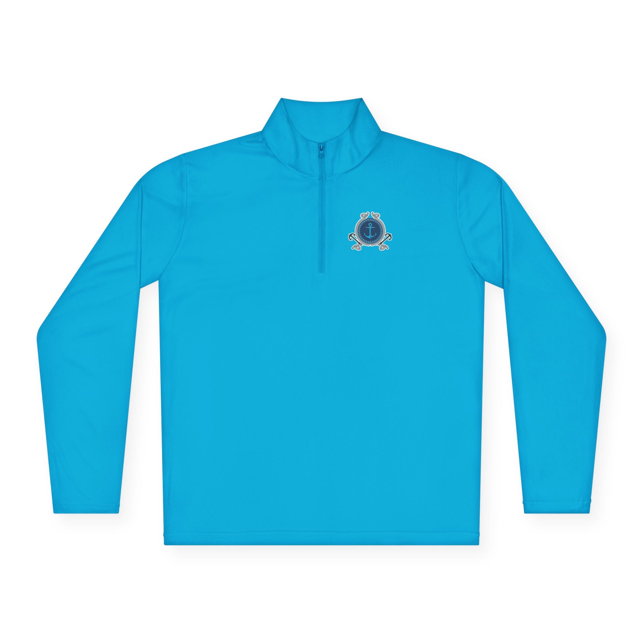 Nautical Anchor - Quarter-Zip Pullover
