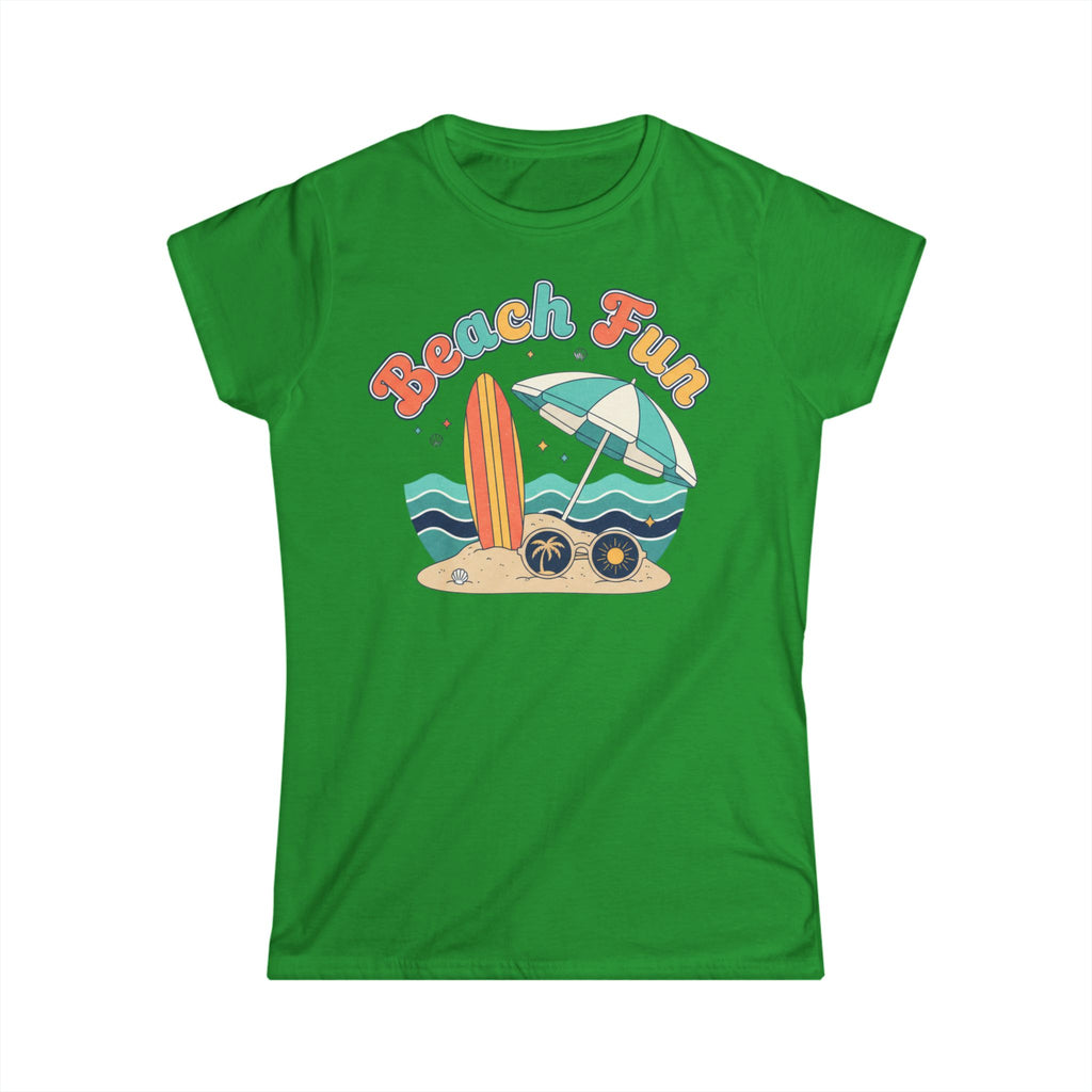 Beach Fun Women's  Retro -Tee