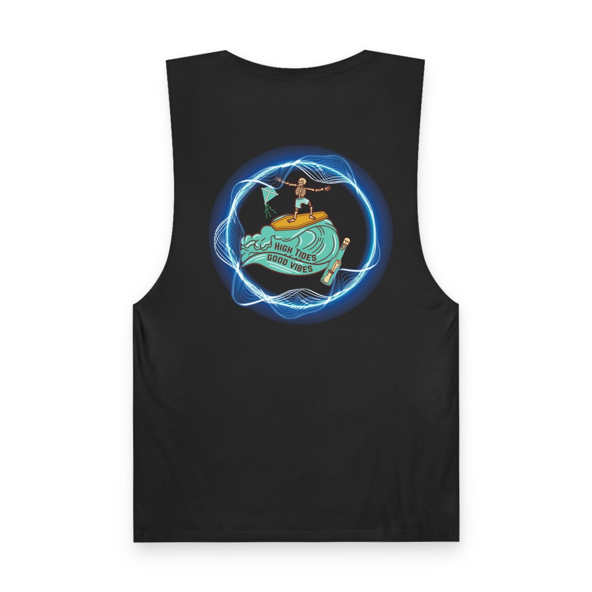 Surf Vibes Tank Top — "Good Vibes Only" Beach Graphic Tank