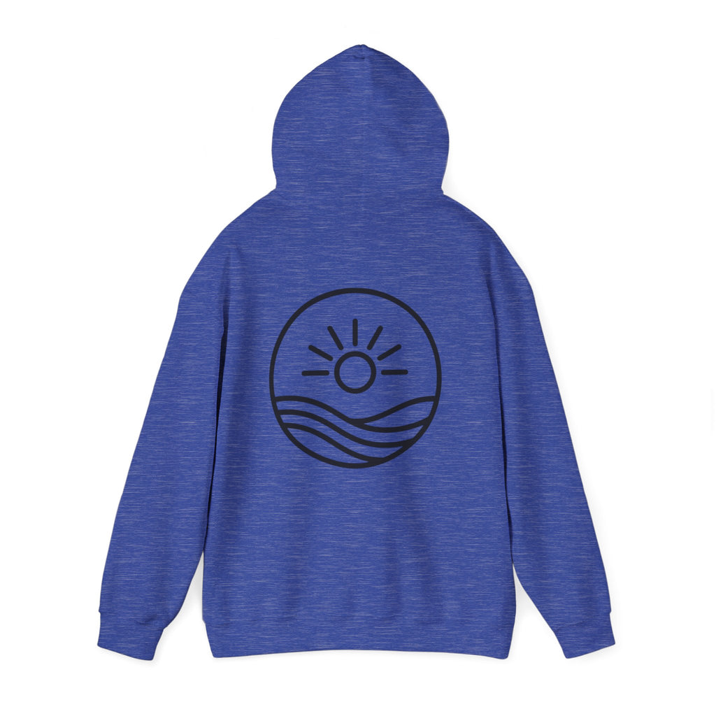 Sunrise Waves Hoodie – Minimal Beach