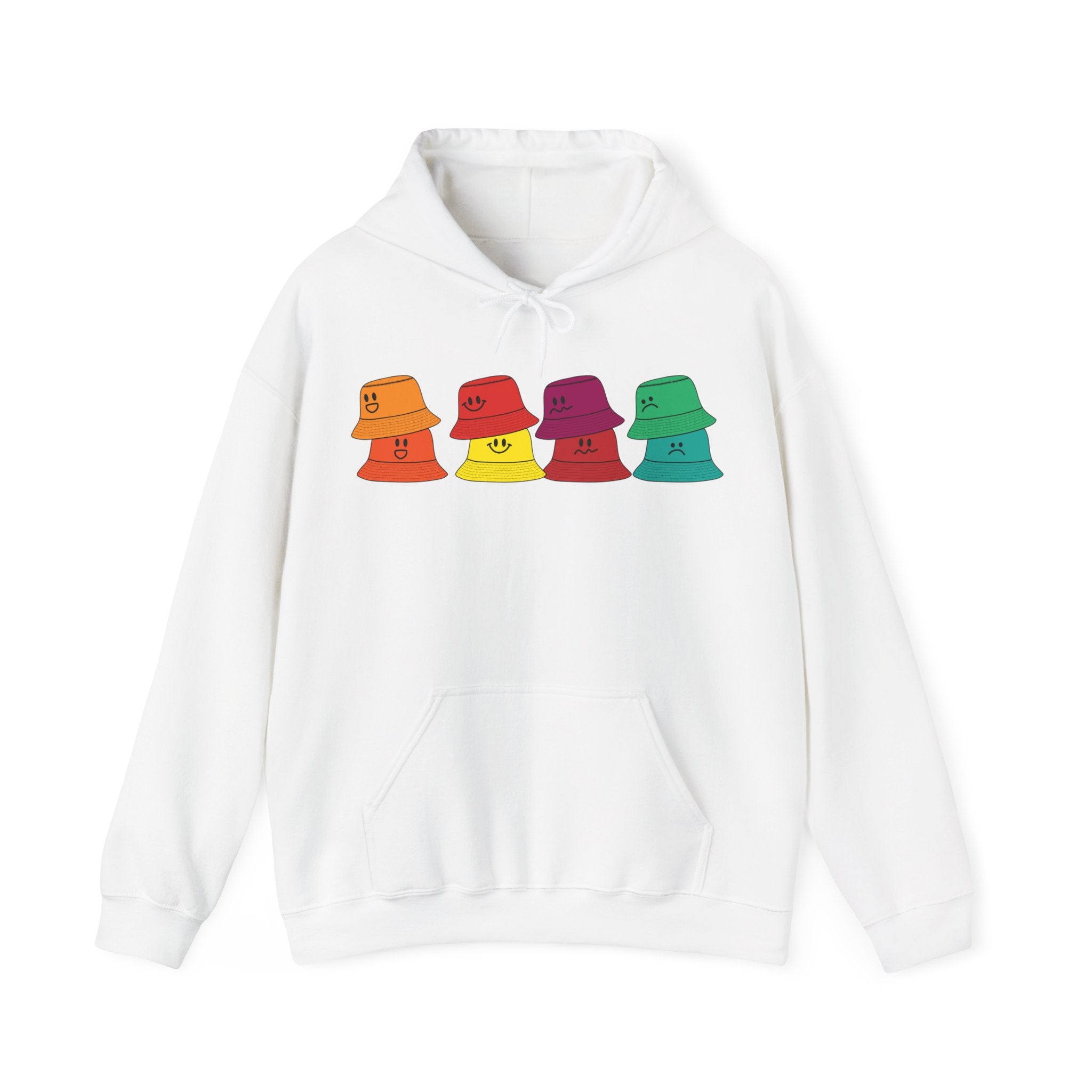 Bucket Hat Rainbow Hoodie