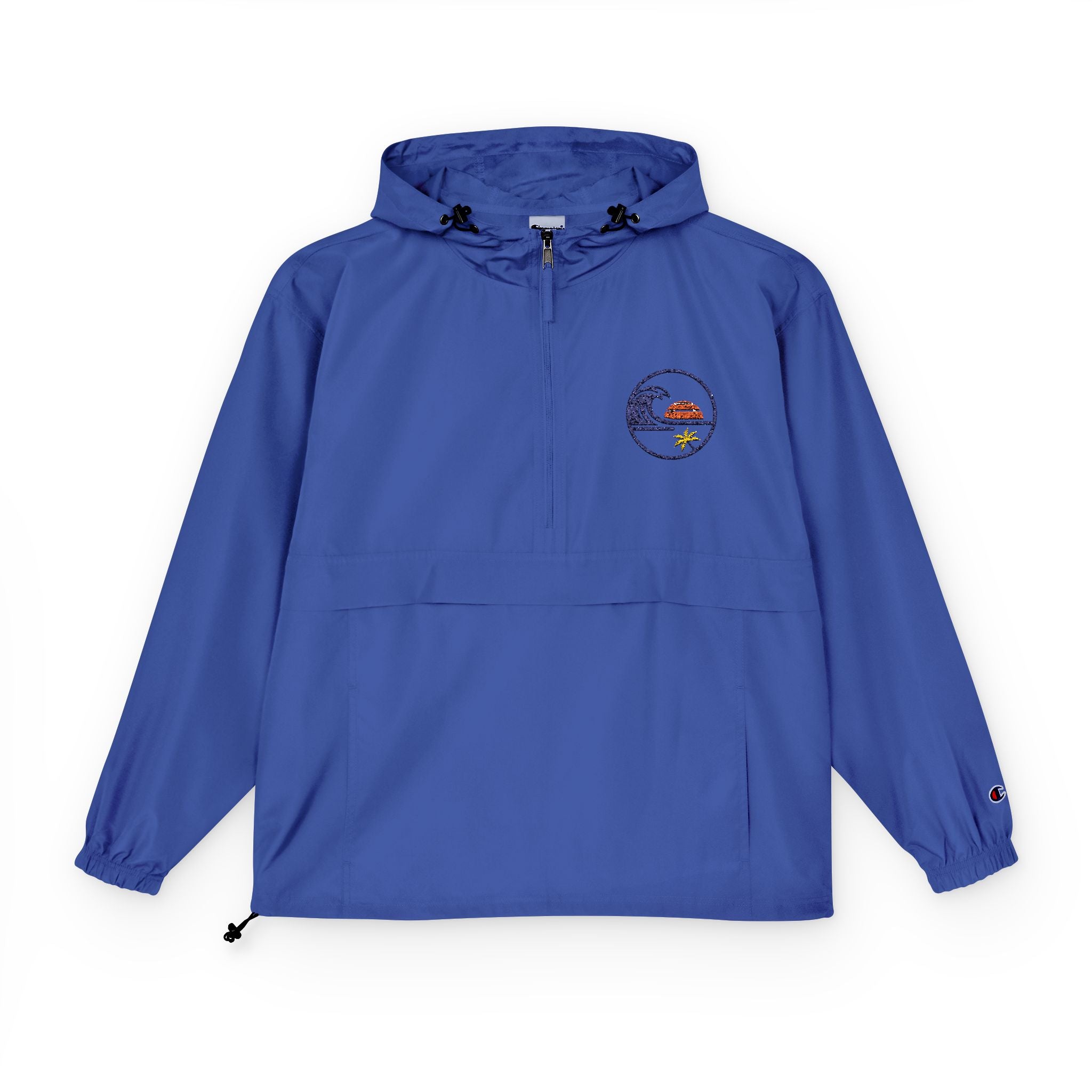 Packable Windbreaker Jacket — Sunset Beach Surf