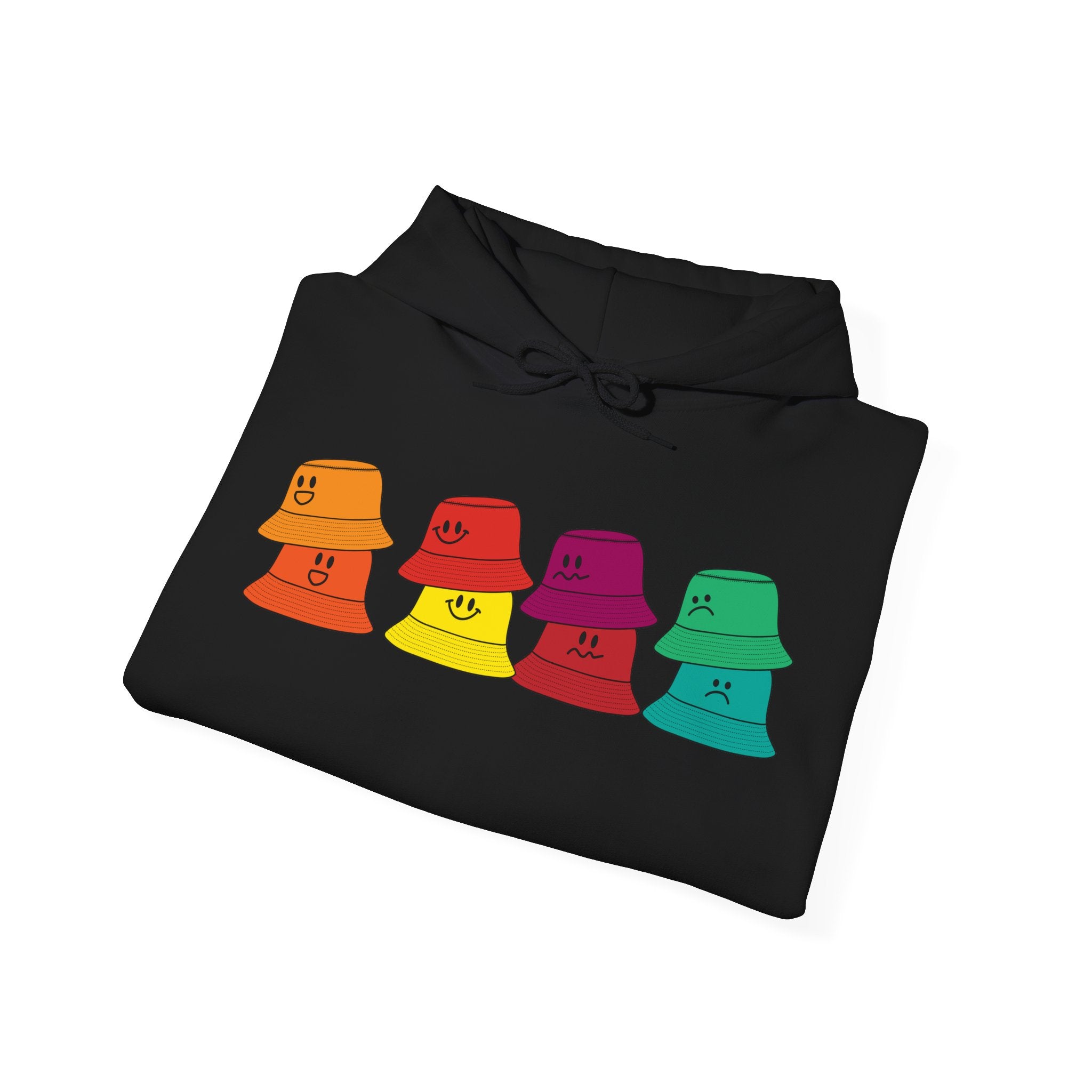 Bucket Hat Rainbow Hoodie