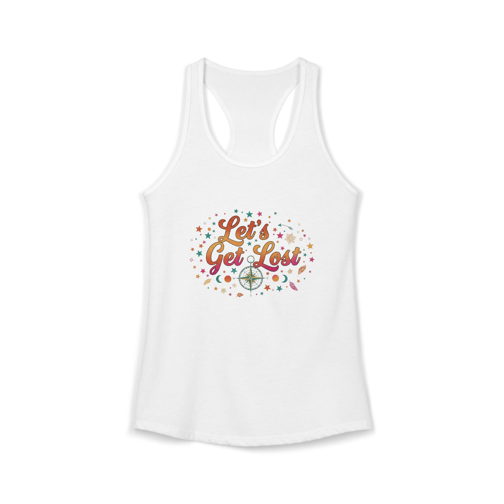 Racerback- Tank Let's Get Lost