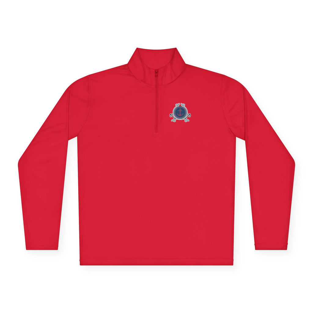 Nautical Anchor - Quarter-Zip Pullover