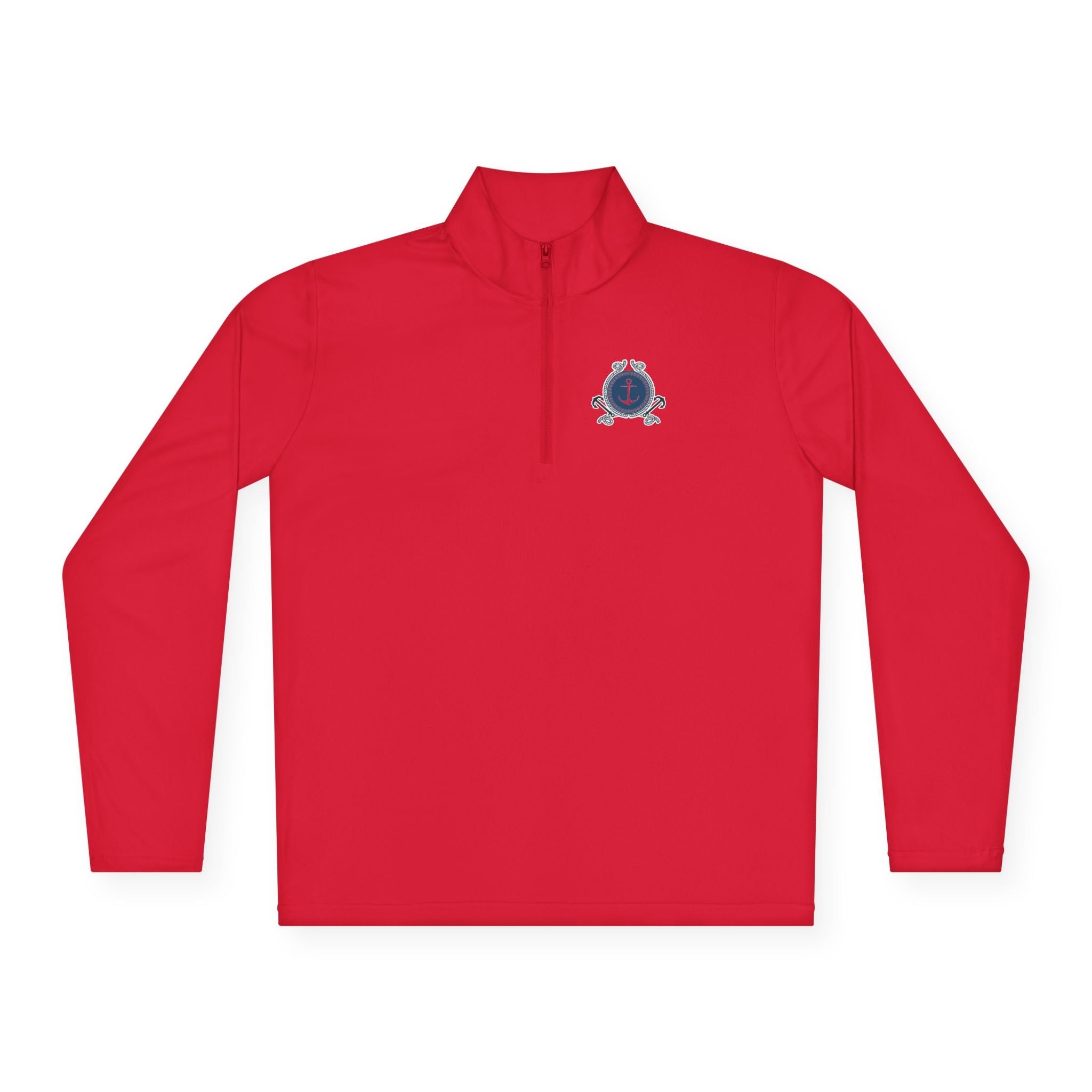Nautical Anchor - Quarter-Zip Pullover
